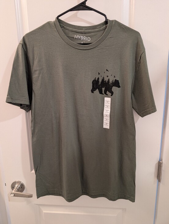 Hybrid Apparel Other - Men's Tee with BearlWoods Logo NWT